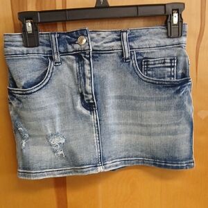 Vibrant Blue Mini Skirt for Casual Days Size 0